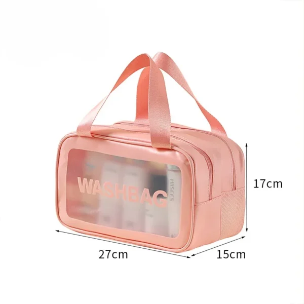 Discover our versatile wet-dry separation makeup and toiletry bags, expertly designed and available in a range of sizes to meet all your needs. - Image 14