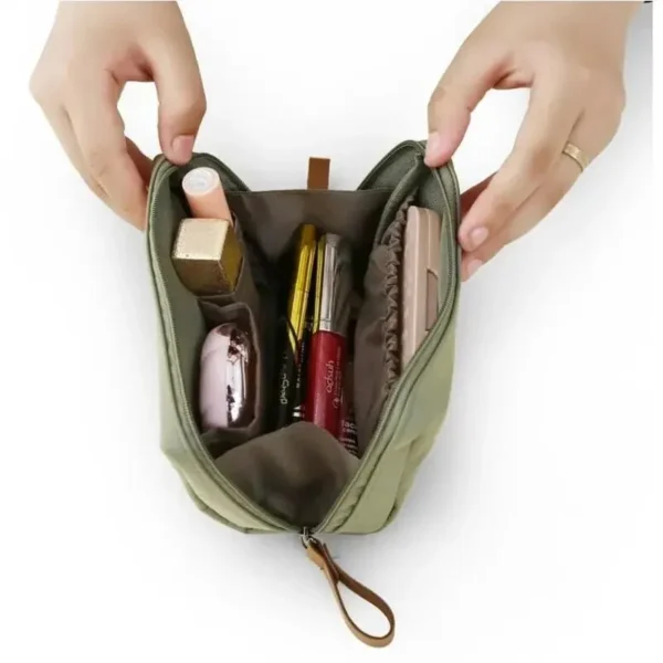 Travel with ease using our Women's Cosmetic Bag. - Image 4